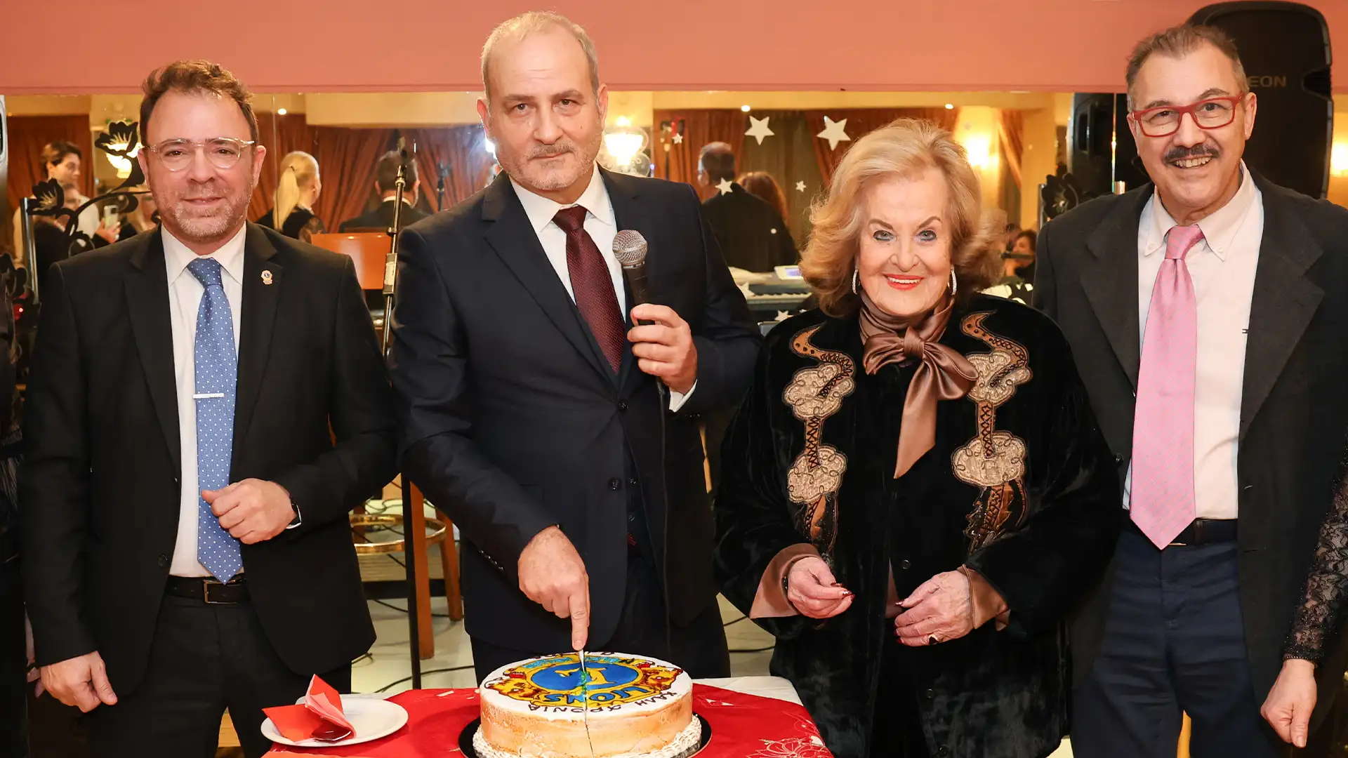 Πρωτοχρονιάτικη πίτα της Λέσχης Lions Κηφισιάς Helen Keller, στο Narkissos Hall