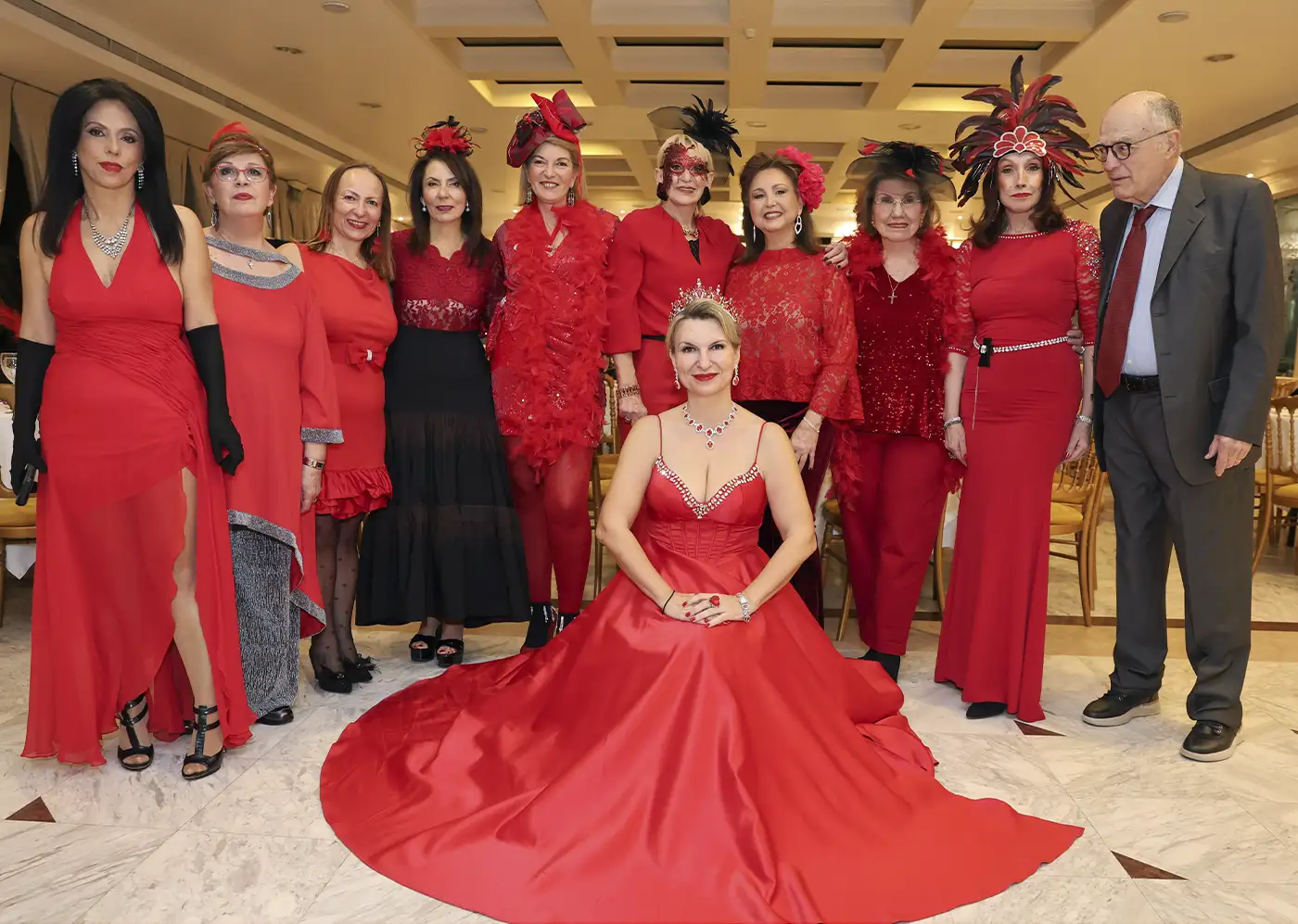 Red Night Gala στο Theoxenia Palace